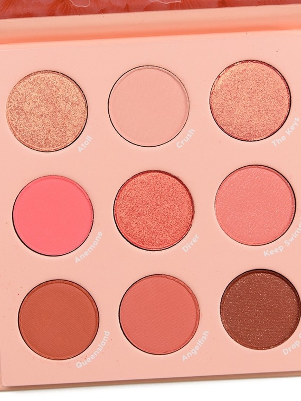 Colourpop Coast to Coral Eyeshadow Palette